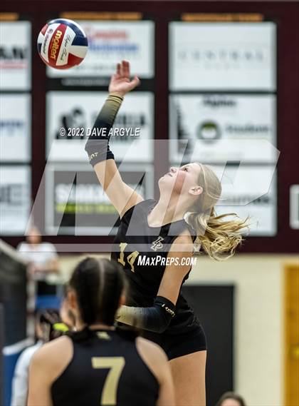 Thumbnail 3 in Lone Peak vs. Fremont (5A/6A Volleyball Challenge) photogallery.