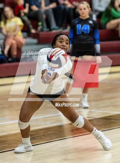 Thumbnail 2 in Lone Peak vs. Fremont (5A/6A Volleyball Challenge) photogallery.