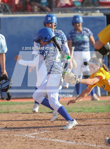 Thumbnail 2 in Highland vs. Kern Valley (CIF D5 Final) photogallery.