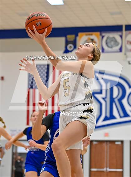 Thumbnail 2 in Jennings County vs Washington (IBCA / IHSAA Showcase)  photogallery.