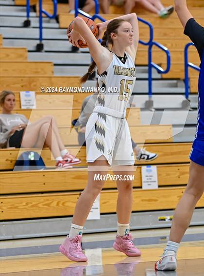 Thumbnail 1 in Jennings County vs Washington (IBCA / IHSAA Showcase)  photogallery.