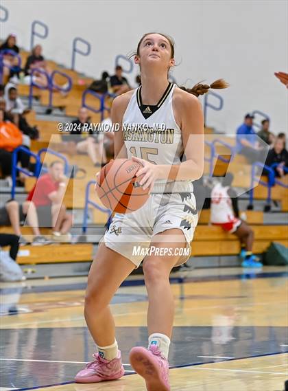 Thumbnail 3 in Jennings County vs Washington (IBCA / IHSAA Showcase)  photogallery.