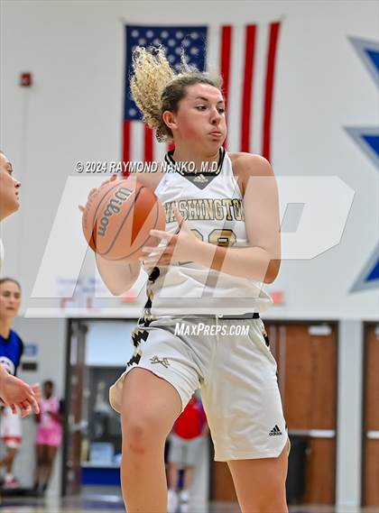 Thumbnail 1 in Jennings County vs Washington (IBCA / IHSAA Showcase)  photogallery.