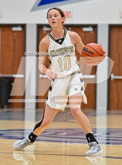 Thumbnail 3 in Jennings County vs Washington (IBCA / IHSAA Showcase)  photogallery.