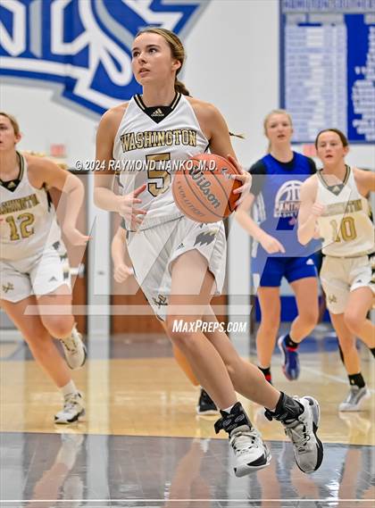 Thumbnail 1 in Jennings County vs Washington (IBCA / IHSAA Showcase)  photogallery.