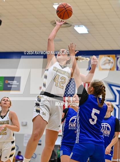 Thumbnail 1 in Jennings County vs Washington (IBCA / IHSAA Showcase)  photogallery.