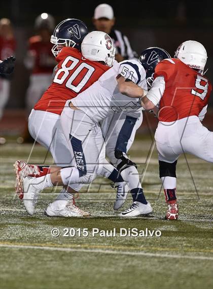 Thumbnail 2 in Valor Christian @ Chaparral  (CHSAA 5A Second Round) photogallery.