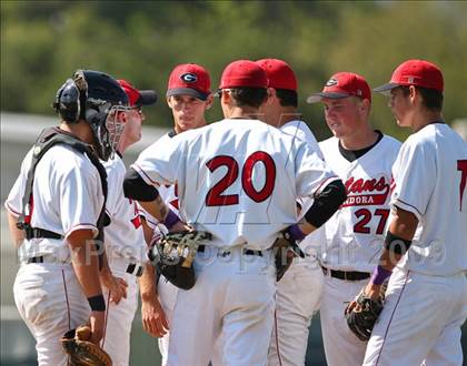 Thumbnail 1 in Redlands East Valley @ Glendora (CIF SS Playoffs) photogallery.