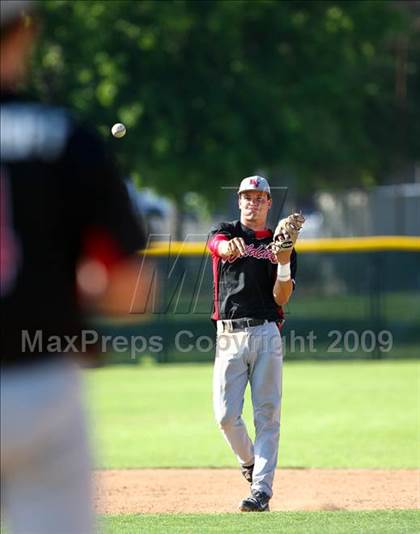 Thumbnail 2 in Redlands East Valley @ Glendora (CIF SS Playoffs) photogallery.