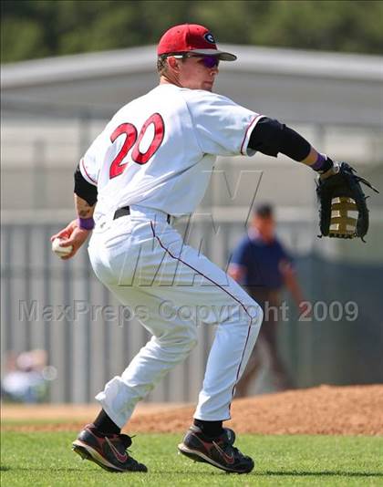 Thumbnail 1 in Redlands East Valley @ Glendora (CIF SS Playoffs) photogallery.