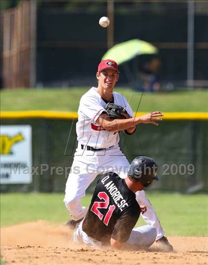 Thumbnail 1 in Redlands East Valley @ Glendora (CIF SS Playoffs) photogallery.