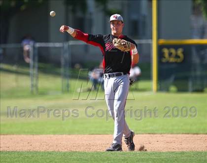 Thumbnail 2 in Redlands East Valley @ Glendora (CIF SS Playoffs) photogallery.