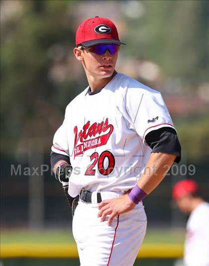 Thumbnail 2 in Redlands East Valley @ Glendora (CIF SS Playoffs) photogallery.