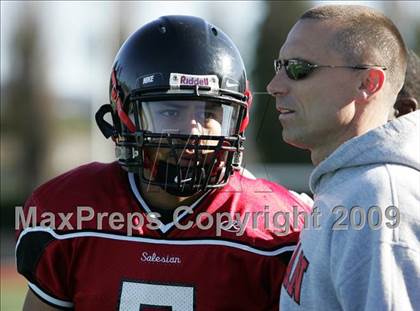 Thumbnail 3 in St. Patrick/St. Vincent @ Salesian (CIF NCS D4 Playoffs) photogallery.