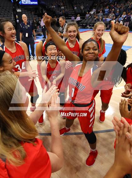 Thumbnail 1 in Redondo Union vs. Pleasant Valley (CIF State D2 Finals) photogallery.