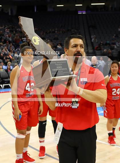 Thumbnail 3 in Redondo Union vs. Pleasant Valley (CIF State D2 Finals) photogallery.