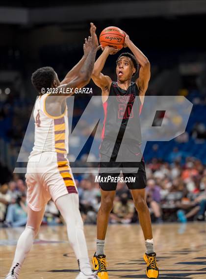 Thumbnail 3 in Beaumont United vs Lake Highlands (UIL 6A Basketball Final) photogallery.