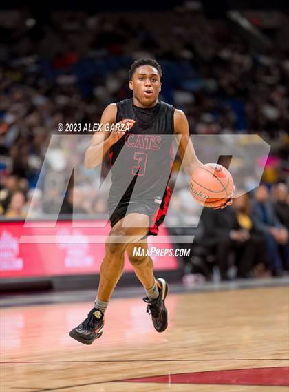 Thumbnail 3 in Beaumont United vs Lake Highlands (UIL 6A Basketball Final) photogallery.