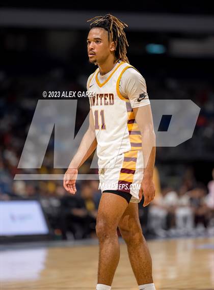 Thumbnail 3 in Beaumont United vs Lake Highlands (UIL 6A Basketball Final) photogallery.