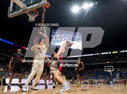 Thumbnail 3 in Beaumont United vs Lake Highlands (UIL 6A Basketball Final) photogallery.