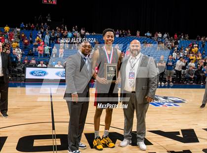 Thumbnail 1 in Beaumont United vs Lake Highlands (UIL 6A Basketball Final) photogallery.
