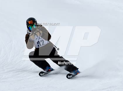 Thumbnail 1 in NYSPHAA Section V Class A&B Giant Slalom Final (First Run) photogallery.