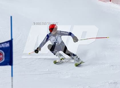 Thumbnail 1 in NYSPHAA Section V Class A&B Giant Slalom Final (First Run) photogallery.