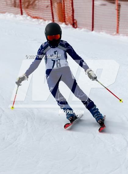 Thumbnail 3 in NYSPHAA Section V Class A&B Giant Slalom Final (First Run) photogallery.