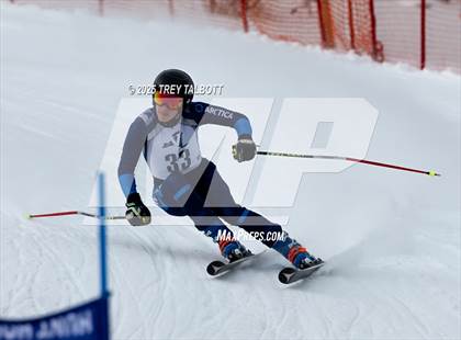 Thumbnail 1 in NYSPHAA Section V Class A&B Giant Slalom Final (First Run) photogallery.