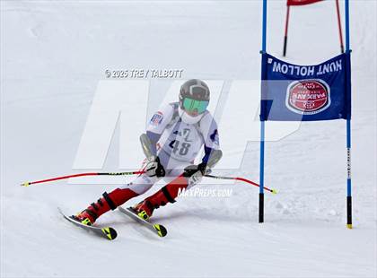 Thumbnail 2 in NYSPHAA Section V Class A&B Giant Slalom Final (First Run) photogallery.
