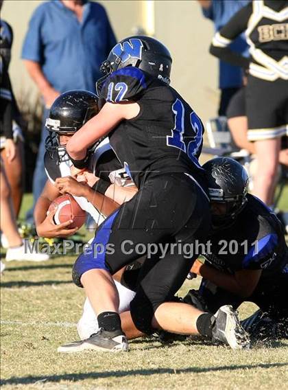 Thumbnail 3 in Bloomington Christian vs. Windward (CIF SS Playoffs) photogallery.
