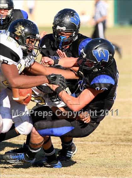 Thumbnail 2 in Bloomington Christian vs. Windward (CIF SS Playoffs) photogallery.