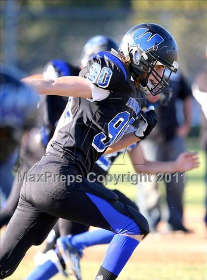 Thumbnail 2 in Bloomington Christian vs. Windward (CIF SS Playoffs) photogallery.