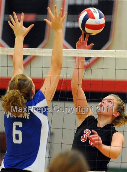 Thumbnail 2 in Dover vs. Spring Grove photogallery.