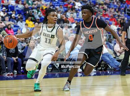 Thumbnail 2 in Ellison vs. Lancaster (UIL 5A Basketball Final) photogallery.
