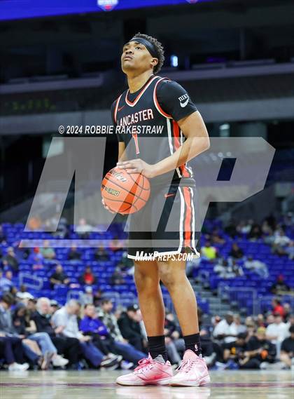 Thumbnail 2 in Ellison vs. Lancaster (UIL 5A Basketball Final) photogallery.