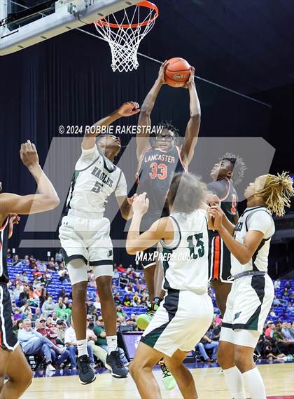 Thumbnail 2 in Ellison vs. Lancaster (UIL 5A Basketball Final) photogallery.
