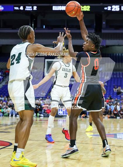Thumbnail 1 in Ellison vs. Lancaster (UIL 5A Basketball Final) photogallery.
