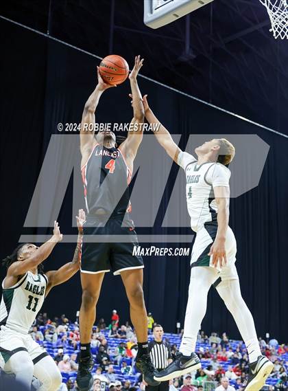 Thumbnail 2 in Ellison vs. Lancaster (UIL 5A Basketball Final) photogallery.