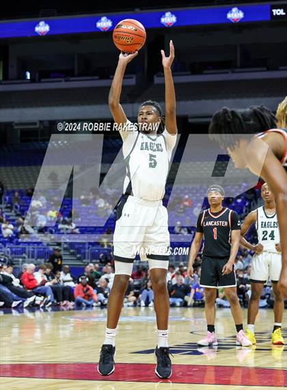 Thumbnail 2 in Ellison vs. Lancaster (UIL 5A Basketball Final) photogallery.