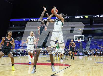 Thumbnail 3 in Ellison vs. Lancaster (UIL 5A Basketball Final) photogallery.