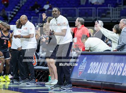 Thumbnail 2 in Ellison vs. Lancaster (UIL 5A Basketball Final) photogallery.
