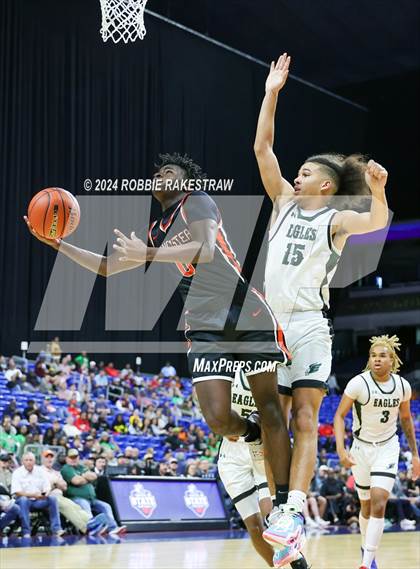 Thumbnail 3 in Ellison vs. Lancaster (UIL 5A Basketball Final) photogallery.