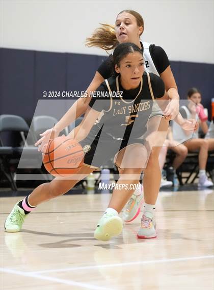 Thumbnail 1 in Vandegrift vs Amarillo (Texas Association of Basketball Coaches Showcase) photogallery.