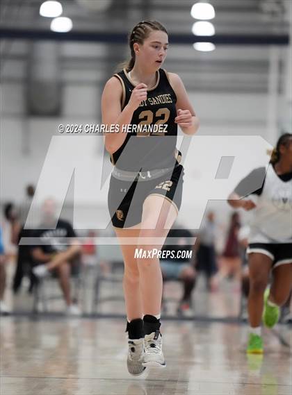 Thumbnail 2 in Vandegrift vs Amarillo (Texas Association of Basketball Coaches Showcase) photogallery.