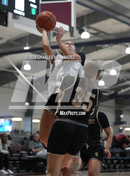 Thumbnail 1 in Vandegrift vs Amarillo (Texas Association of Basketball Coaches Showcase) photogallery.