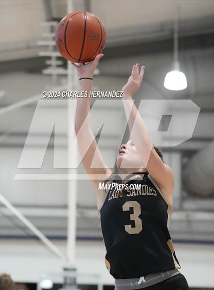 Thumbnail 2 in Vandegrift vs Amarillo (Texas Association of Basketball Coaches Showcase) photogallery.