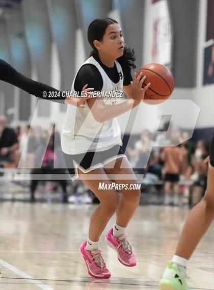 Thumbnail 2 in Vandegrift vs Amarillo (Texas Association of Basketball Coaches Showcase) photogallery.