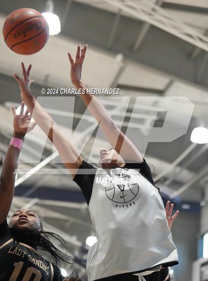 Thumbnail 2 in Vandegrift vs Amarillo (Texas Association of Basketball Coaches Showcase) photogallery.