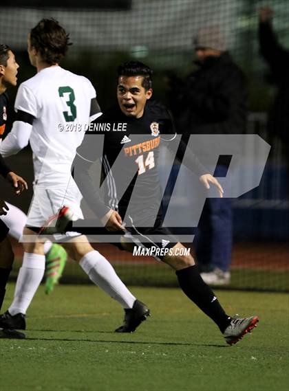 Thumbnail 3 in Pittsburg vs. De La Salle (CIF NCS D1 Semifinal) photogallery.